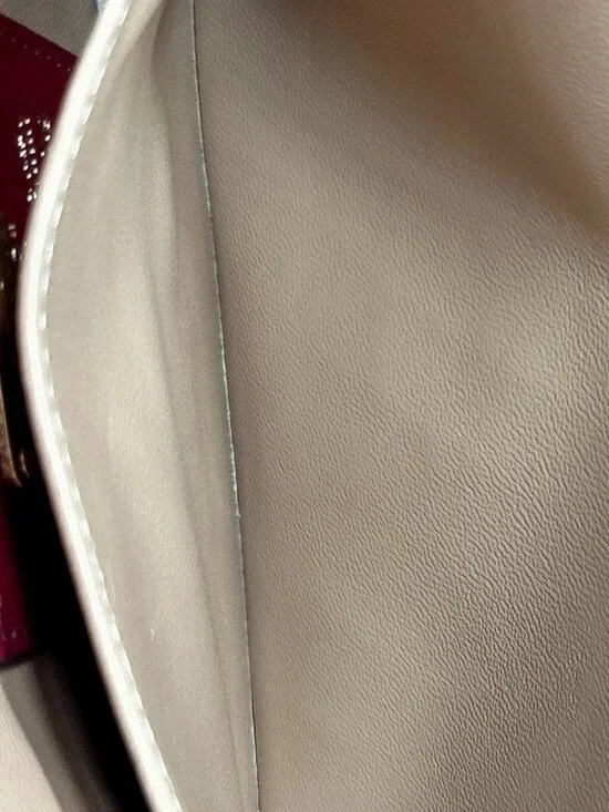 Authentic Gucci Jackie 1961 Floral Canvas Small Shoulder Bag Red Leather Trim - Picture 15 of 16